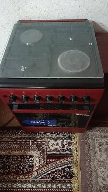 can hacker: Кухонная плита RED LINE, Made in Europe. - Тип: комбинированная — 3