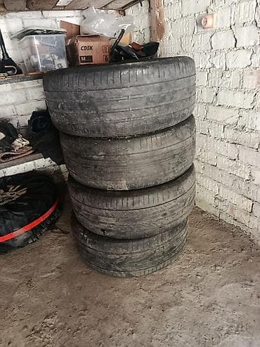 Шины 275 / 55 / R 20, Лето, Б/у, Комплект, Легковые, Германия, Continental