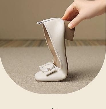 lining 38: Состояние отличное. Кожа мягкая. Туфли-лодочки на невысоком каблуке — 2