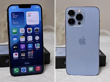 macbook m2 air: IPhone 13 Pro, Б/у, 128 ГБ, Sierra Blue, 79 % — 1