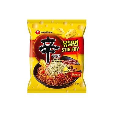 манты цены: Nongshim Shin Ramyun Stir Fry with Cheese — остро-пикантная жареная — 1