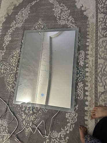 Майрамдык товарлар: Зеркало с LED‑подсветкой в форме головы кота - Оригинальный фигурный — 4