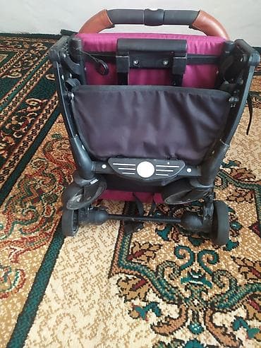 детские коляски 2 в 1: Прогулочная коляска Skillmax, цвет фуксия - Легкая и маневренная — 6