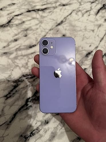 IPhone 12 mini, Б/у, 128 ГБ, Защитное стекло, Чехол