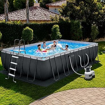 Спорт жана эс алуу: Каркасный бассейн Intex Ultra XTR Frame Купить в Бишкеке 732x366x132 — 3