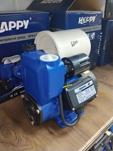 насос помпа: Самовсасывающий периферийный насос HAPPY HPSm370A с гидроаккумулятором — 1