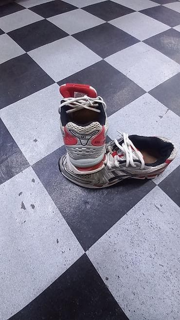 в полоску: Кроссовки ASICS GEL - Легкий дышащий верх из сетки с вставками из — 2