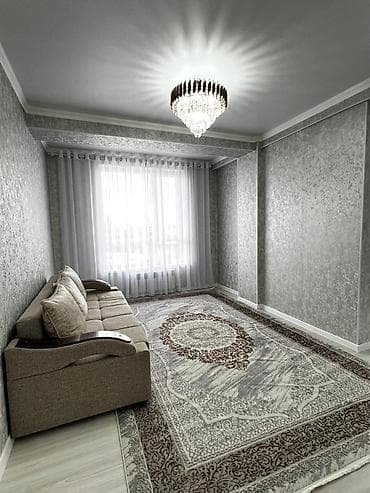 Кыймылсыз мүлк: Сдается 2 ком квартира ЖК Пишпек Ск Элеганс строй 60м2 3 этаж 60 тыс — 6