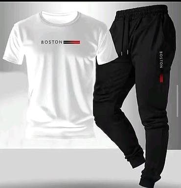 комбинации: Мужской спортивный комплект (футболка + джоггеры) - Дизайн — 3