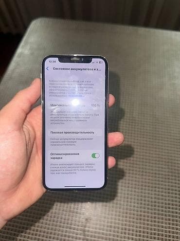 lg k10: IPhone X, Б/у, 64 ГБ, Серебристый, 100 % — 1