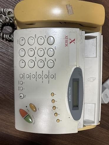 Факс‑аппарат Xerox 7241A - Модель: Xerox 7241A (аналоговый факс с at lalafo.kg Факс‑аппарат Xerox 7241A - Модель: Xerox 7241A (аналоговый факс с