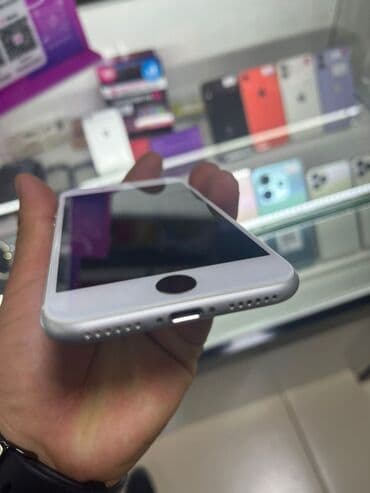 эн арзан телефон: IPhone 8, Б/у, 64 ГБ, Белый, Зарядное устройство, 100 % — 4