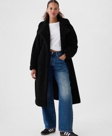 теплый и удобный: Пальто - Тедди «GAP» ☑️Зимняя ☑️Новая с этикеткой. ☑️ Размер - «XS» — 1