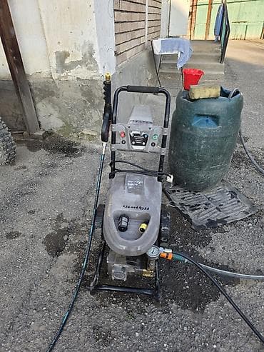 Аппарат высокого давления (мини-мойка) на тележке - Электрический