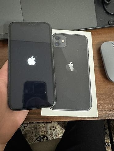 macbook air 2011: IPhone 11, Черный, Коробка — 1