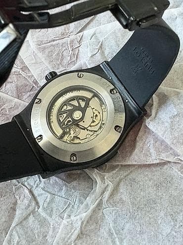apple watch оригинал: Классические часы часы, Hublot, Швейцария, Мужские, Б/у — 2