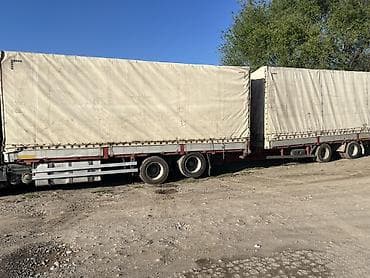 вкладыши для одежды: Тентованный автопоезд (еврофура + прицеп) для перевозки генеральных и — 2