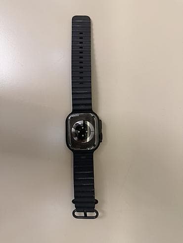 e96a hoco: Apple Watch Ultra 2 черного цвета с оригинал ремешками,49мм, состояние — 2