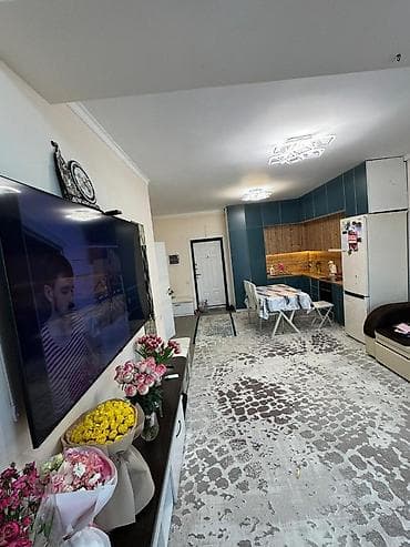 1 комната, 46 м², Асанбай мкр Элитка, 9 этаж, Евроремонт — 6