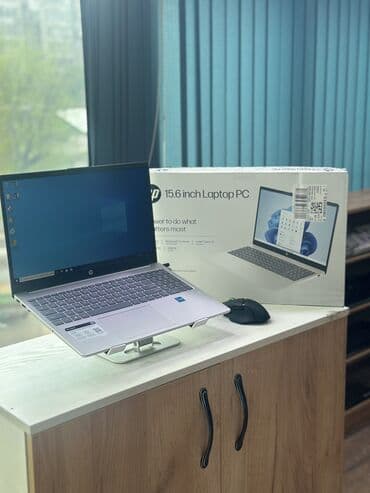 ноутбук самый дешевый: Ноутбук, HP, 8 ГБ ОЭТ, Intel Core i3, 15.6 ", Жаңы, Жумуш, окуу үчүн, эс тутум NVMe SSD — 1