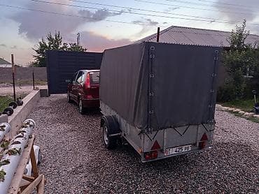прицеп гурзовой: Прицеп, Special trailer, Тентованный, Б/у — 3