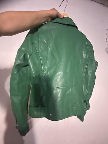 soft shell: Кожаная куртка, Косуха, Экокожа, Укороченная модель, L — 2