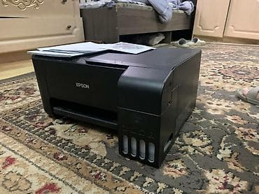 Струйное МФУ Epson L3150 (EcoTank) Описание: - Многофункциональное