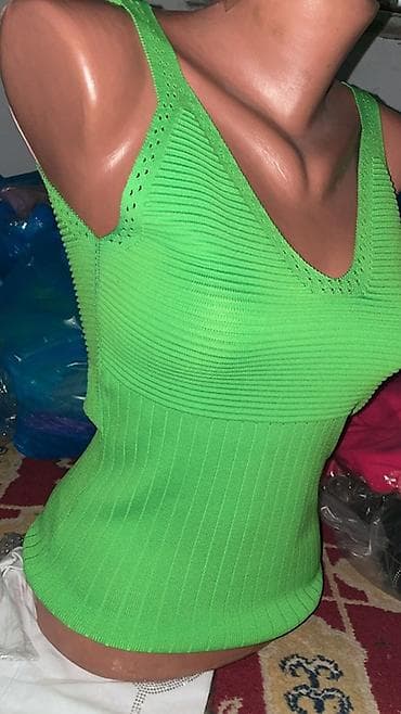 Блузки: Трикотажные женские топы и блузы - Модели: 1) Блуза с квадратным — 4