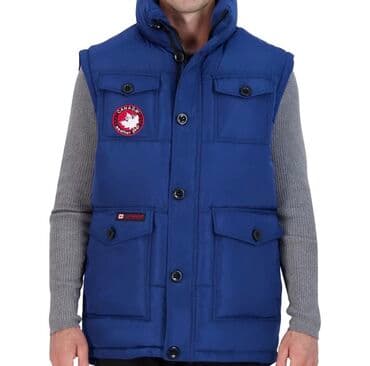 кожанный плащ: Canada Weather Gear. В этом мужском пуховом жилете от Canada Weather — 3