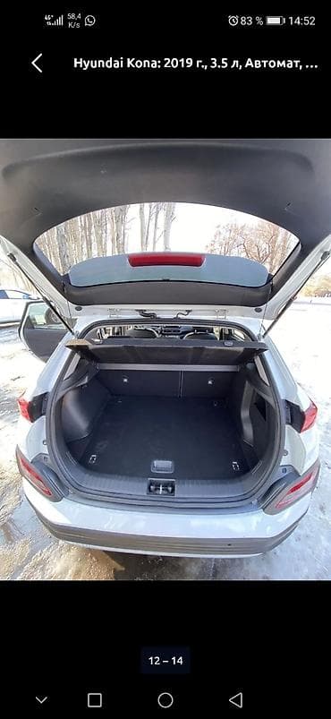 кия кона: Hyundai Kona: 2019 г., 3.5 л, Автомат, Электромобиль, Кроссовер — 8