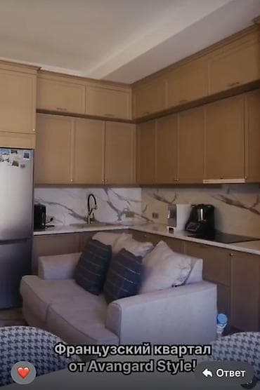 жк французский квартал: 2 комнаты, 62 м², 5 этаж, Дизайнерский ремонт — 5