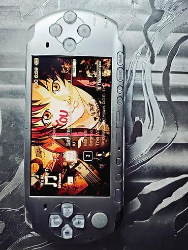 зарядка от псп: Портативная игровая консоль Sony PSP-3000 (серебристая/silver) — 2