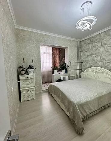 Батирлер: 2 бөлмө, 52 м², Жал мкр (а.и. Жогорку, Ортоңку, Төмөнкү) 106-серия, 4 кабат, Жаңы ремонт — 3