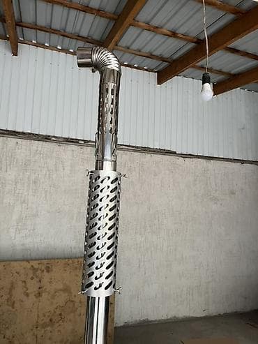 foldable table: Походная печь-камин из нержавеющей стали с варочной поверхностью и — 8