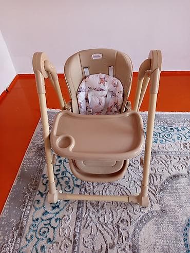 писменый стол: Стульчик для кормления, Новый, Другой бренд, Другой вид, цвет - Бежевый — 1