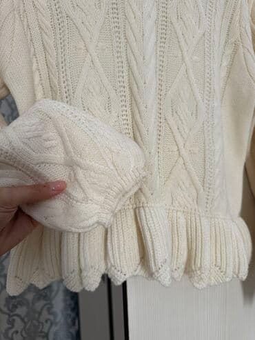 тёплая кофт кардиган: Кофта, Зима, M — 2