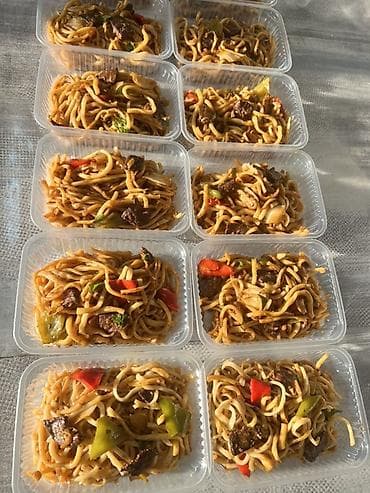 лапша: Домашние блюда в индивидуальных порциях - Лапша в азиатском стиле — 1