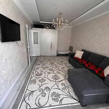 Квартиры: 1 комната, 38 м², Тунгуч мкр Элитка, 4 этаж, Евроремонт — 1