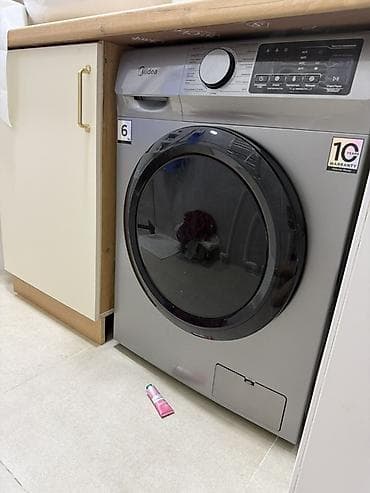 Стиральная машина Midea, фронтальная загрузка. Объем загрузки 6 at lalafo.kg Стиральная машина Midea, фронтальная загрузка. Объем загрузки 6