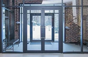 Алюминиевые входные двери и витражные перегородки - Конструкция — 1