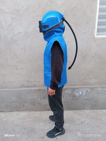 Новый Шлем пескоструйщика! Визор стеклянный (не акрил, не