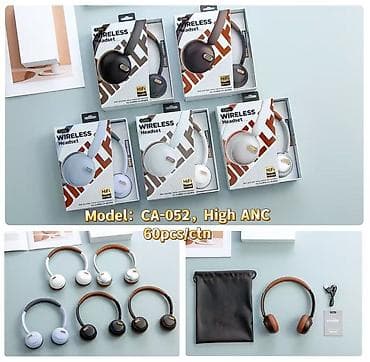 наушники vgn vxe v1: Беспроводные наушники Gjby CA-052 (High ANC) - Формат: накладные — 1