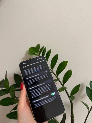 военный телефон: IPhone 14 Pro Max, Б/у, 256 ГБ, Серебристый, Защитное стекло, Чехол, Кабель, 86 % — 3