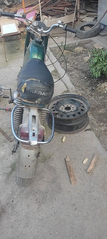ссср мотоцикл: Зелёный мопед Карпаты с мотором от Минска 125 кубов заводится ездит — 3