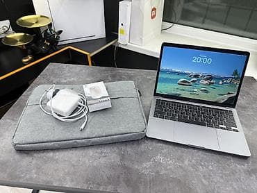 Для программирования, Б/у, Apple M1, ОЗУ, RAM: 16 ГБ, В рассрочку