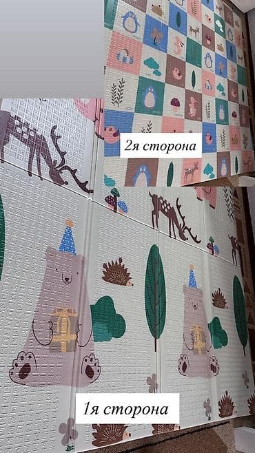 эко коврики: Детский коврик Развивающий, Прямоугольный — 2