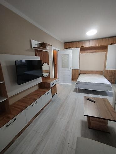 osh flat: Студия, Пишпек Без животных, от 1 года, С мебелью полностью — 2