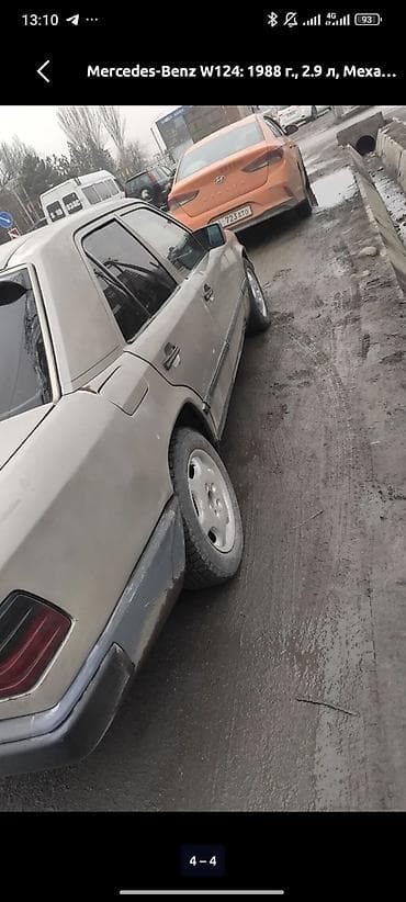 Mercedes-Benz W124: 1988 г., 2.9 л, Механика, Дизель, Седан