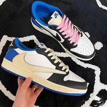 Ботинки: Мужские кроссовки, 36, Air Jordan, Новый, цвет - Белый — 5