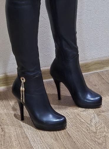 деми сапаги: Продаю сапоги женские .Деми . На худую ногу ( икры ) . Высокий — 8